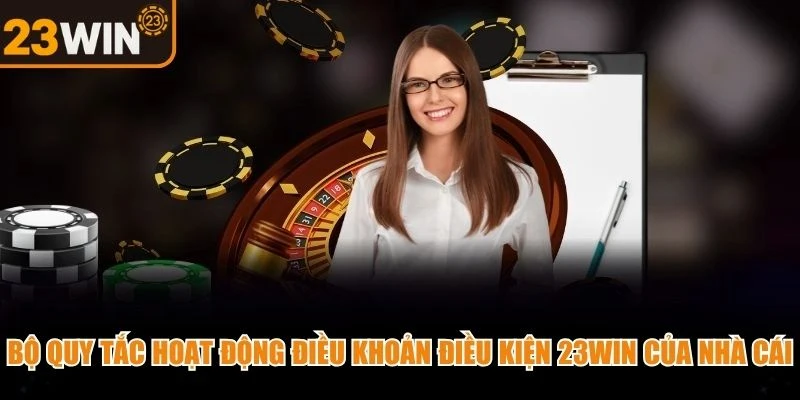 Bộ quy tắc hoạt động điều khoản điều kiện 23WIN của nhà cái